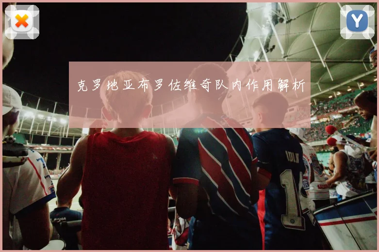 克罗地亚布罗佐维奇队内作用解析
